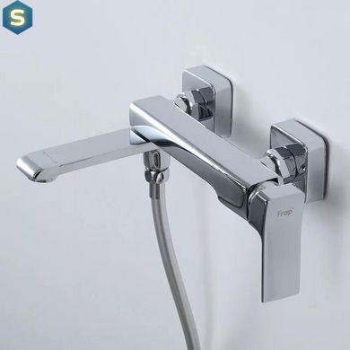 Змішувач для ванни поворотний вилив Frap F3284, Хром