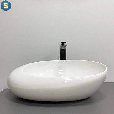 Умывальник VBI Riccia white накладний VBI-017200, Білий