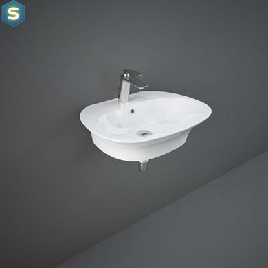 Умивальник RAK Ceramics Sensation 60x46 SENWB6001AWHA, Білий