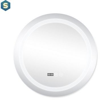 Зеркало Qtap Mideya 600х600 (DC-F803 с LED-подсветкой и антизапотеванием) QT2078F803W, Белый