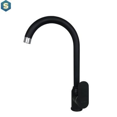 Смеситель для кухни Globus Lux Ontario GLO-0203S-BB, Черный/золото