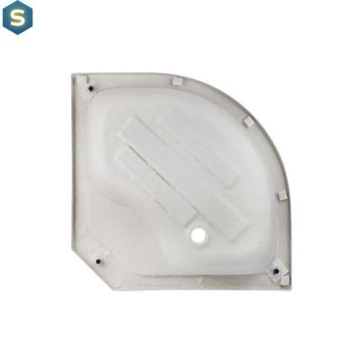 Душовий бокс Kroner KRP Enzo - WD.C.T.F. 90x90 cм CV029571, Хром матовий, матовий