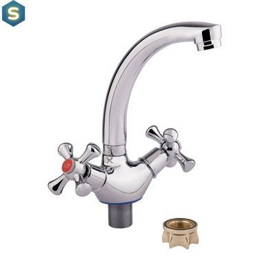 Змішувач для кухні Lidz (CRM)-30 21 271 02, Хром