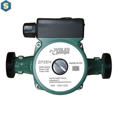 Насос циркуляційний Volks pumpe ZP25/4 130мм + гайки
