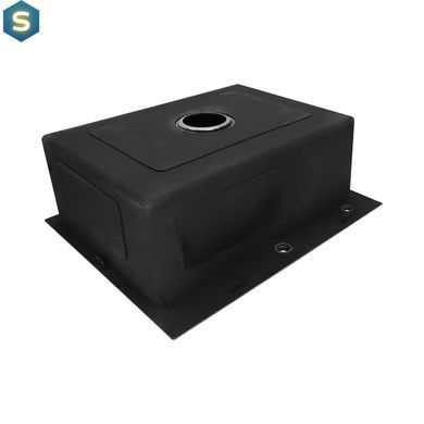 Кухонная мойка Kroner KRP Geb&uuml;rstet - 6050HM (3,0/1,0 мм) CV022802, Нержавеющая сталь