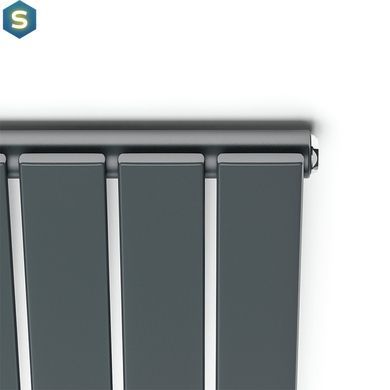 Радіатор дизайнерський Ideale Vittoria 11 7/1800/476 антрацит, Антрацит
