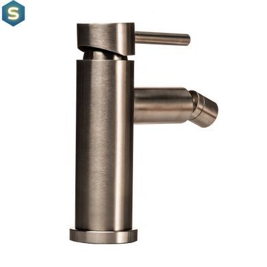 Смеситель для биде Globus Lux Alpen SBT1-106, Графитовый хром