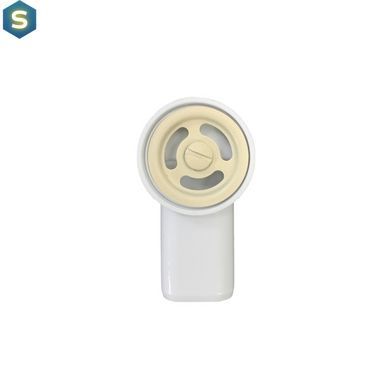 Сифон подвійний для кухонної мийки Adamant FSA-02 ivory 00008, Бежевий