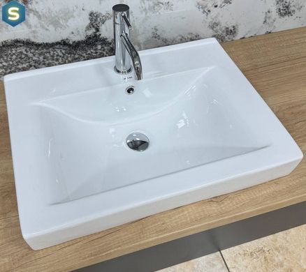 Умывальник VBI Bagnara 70 white врезной VBI-018063, Белый