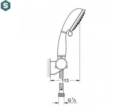 Душевой гарнитур Grohe Tempesta 27805000