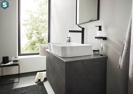 Дозатор підвісний Hansgrohe AddStoris для рідкого мила Chrome/скло 41745000