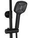 Душевая система Rea Storm black с изливом REA-P9533, Черный матовый