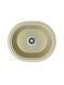 Кухонна мийка Adamant Circum 500x425x180 Бежевий ivory 626223, Бежевий