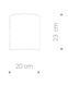 Бра Nowodvorski 5663 Alice E27 1x60W IP20 Wh