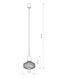Подвесной светильник Nowodvorski 8862 Pico GU10 1x35W IP20 Bl