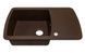 Кухонна мийка Adamant Optimaks 775x495x200 mokko 532223, Цемент матовий