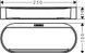 Полиця Hansgrohe WallStoris 25.0 x 10.0 x 3.9 см Matt White 27913700