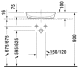 Умывальник Duravit Cape Cod 50x40 см 2339500000, Белый