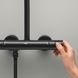 Душевая система термостатическая Grohe QuickFix Vitalio Start System 250 266772431, Черный матовый