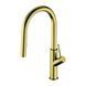 Смеситель для кухни Omnires Bend brushed brass BE6455BSB, Золотой