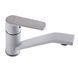 Смеситель для умывальника Globus Lux Laguna GLA-0203MQ-7-white, Белый