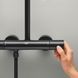 Душевая система термостатическая Grohe QuickFix Vitalio Start System 250 266772431, Черный матовый