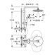 Душевая система термостатическая Grohe QuickFix Vitalio Start System 250 266772431, Черный матовый