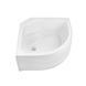 Душовий бокс Kroner KRP Enzo - WD.C.T.F. 90x90 cм CV029571, Хром матовий, матовий