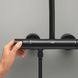 Душевая система термостатическая Grohe QuickFix Vitalio Start System 250 266772431, Черный матовый