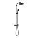 Душевая система термостатическая Grohe QuickFix Vitalio Start System 250 266772431, Черный матовый