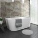 Ванна акрилова пристінна Rea Capri 170x75 white REA-W9801, Білий