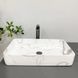 Умивальник VBI Triest marble накладний VBI-012711, Мармур