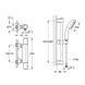 Смеситель термостатический для душа Grohe QuickFix Start Black UA303908T1, Черный матовый