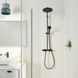 Душевая система термостатическая Grohe QuickFix Vitalio Start System 250 266772431, Черный матовый