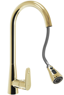 Змішувач для кухні Rea Mild gold REA-B4802, Золотий
