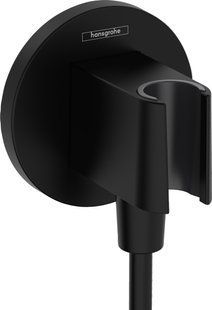 Шлангове під'єднання Hansgrohe FixFit Porter S з тримачем Matt Black 26888670