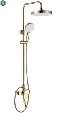Душова система Rea Bloom gold white з виливом REA-P9529, Золотий