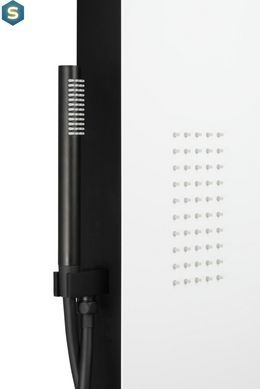 Душова панель Corsan Duo black white A777MWHBL, Білий