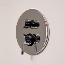 Змішувач для ванни/душу на 2 споживача Paffoni Light chrome LIG018CR, Хром