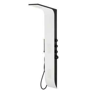 Душевая панель Corsan Duo black white A777MWHBL, Белый