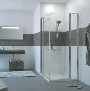 Душова кабіна Huppe Classics 2 90x90/200 C23005.069.321, Хром, прозорий