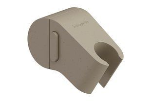 Тримач для душу Hansgrohe WallStoris Planet Edition слайдер з кнопкою песок sand 28918210, Бежевий