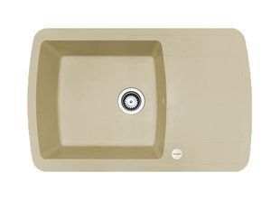 Кухонная мойка Adamant Optimaks 775x495x200 ivory 533223, Бежевый