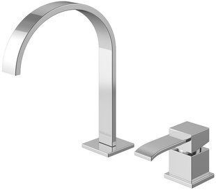 Смеситель для умывальника Kohlman Axis chrome QB205N, Хром
