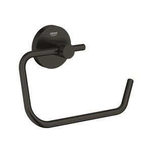 Тримач туалетного паперу Grohe QuickFix Start 412002430, Черный матовый
