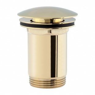 Донный клапан Omnires click-clack gold A706GL, Золотой