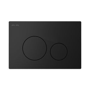 Клавиша для инсталляции Am.Pm Pro L пластик black matt I049038, Черный матовый