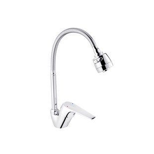 Смеситель для кухни с гибким изливом Kroner KRM Odra - C038-1 CV021194, Хром