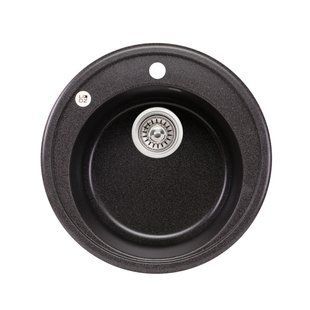 Кухонная мойка Lidz D510/200 GRF-13 (LIDZGRF13D510200), Графит