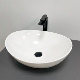 Умывальник VBI Partina white накладний VBI-012618, Білий